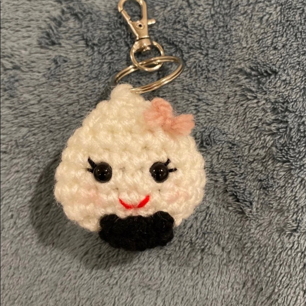 Crochet keychain